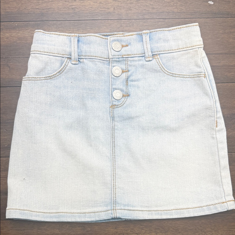 Old Navy Light Wash Denim Skirt